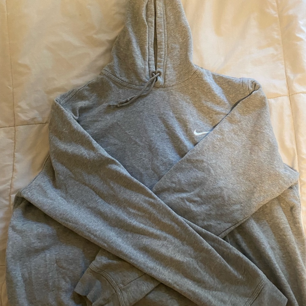 Nike Gray Hoodie Sweatshirt